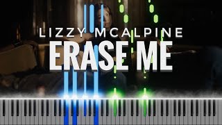 Video thumbnail of "Lizzy McAlpine - erase me feat. Jacob Collier piano cover"