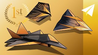 How to Make 3 EPIC Competition Winning Paper Airplanes — 2023 Paper Airplane Contest Announcement by Foldable Flight 53,249 views 10 months ago 16 minutes