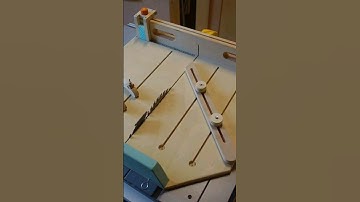 😎 Adjustable Fence | Cross Cut Sled Feature  #woodworking #diy #homemadetool