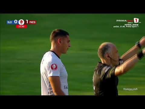 GOOOL! Slobozia - Csikszereda 1-1. ROȘU, după o intrare HORROR! Purece înscrie și egalează