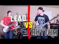 lead vs rhythm guitar