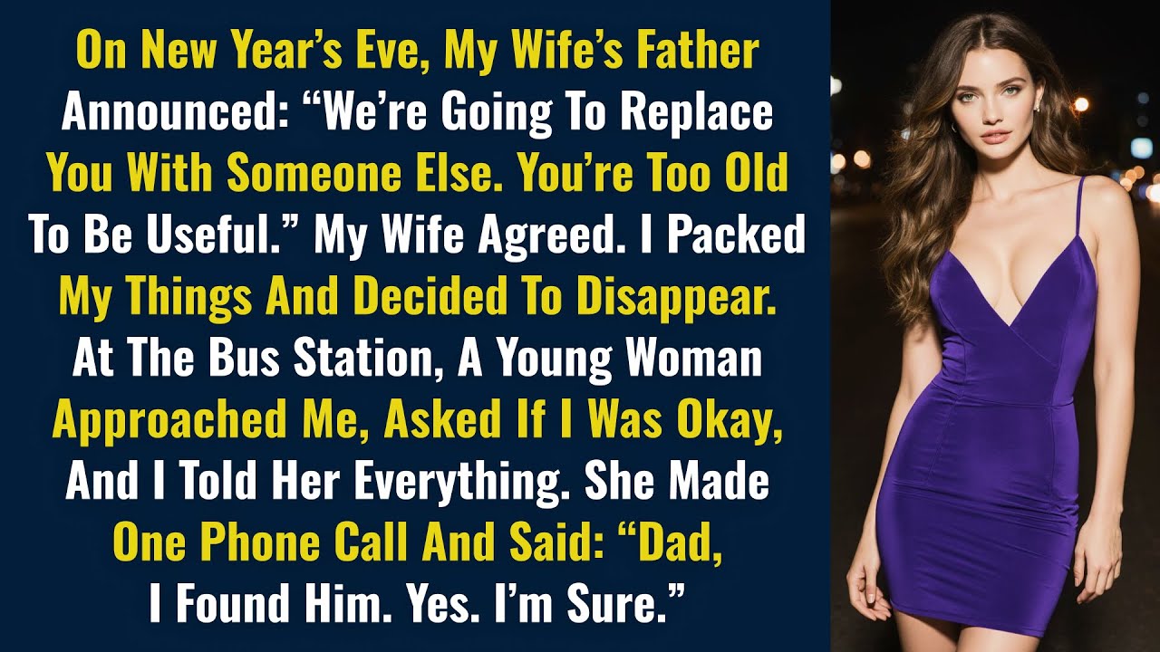 On New Year’s Eve, My Wife’s Father Announced: “We’re Going To Replace You With Someone Else...