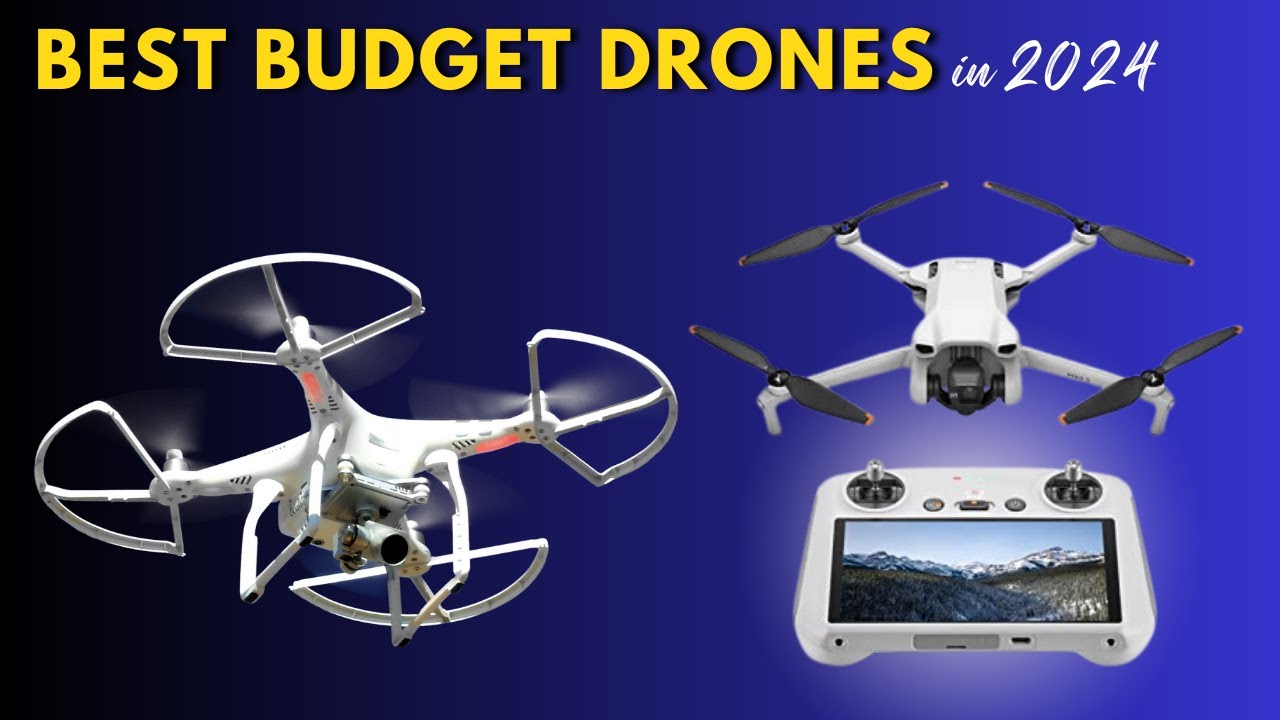 Top 5 Best Budget Drones In 2024 - YouTube
