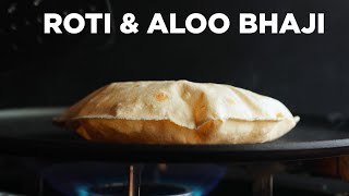 Soft Atta Roti With Aloo Bhaji Recipe screenshot 2