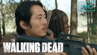 Glenn And Michonne Get Ambushed | TWD Classic Scene | Season 6 Episode 15