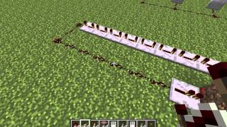 MINECRAFT: Redstone Tutorial: Repeaters, Delays and Loops