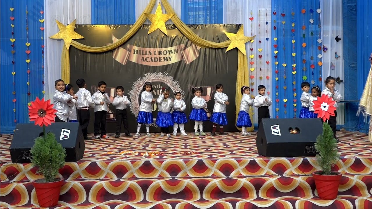 Nursery Class Section B // Dance Performance 25th Annual function - YouTube