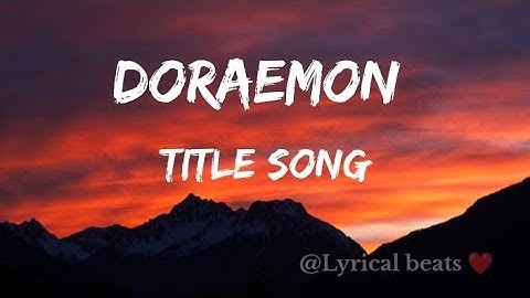 Doraemon title song lyrical in Telugu l Doraemon l Nobita l Shizuka l cartoon l animation l