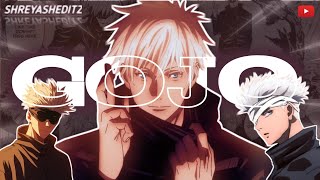 Gojo Satoru One Of The Girls Editamv Quick