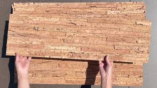 Dorango cork wall tiles