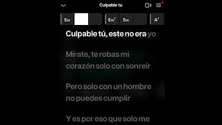 Culpable tu- Alta Consigna (Karaoke) con segunda voz 