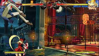 GuiltyGearXrd Milia Rage the hardest fk dustloop in my life