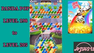 PANDA POP LEVEL 198 to LEVEL 205