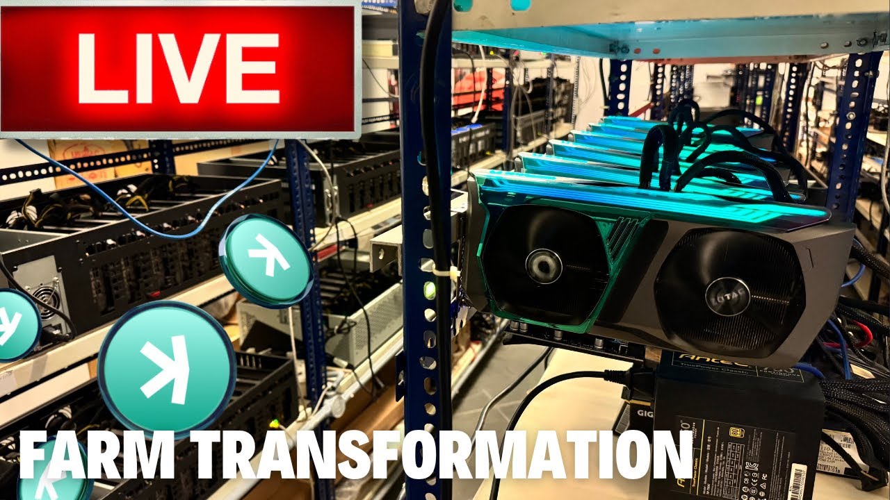 Mining farm makeover 🇮🇳 gpu mining to extreme 🚀