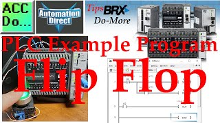 Do-More PLC Example Program Flip Flop