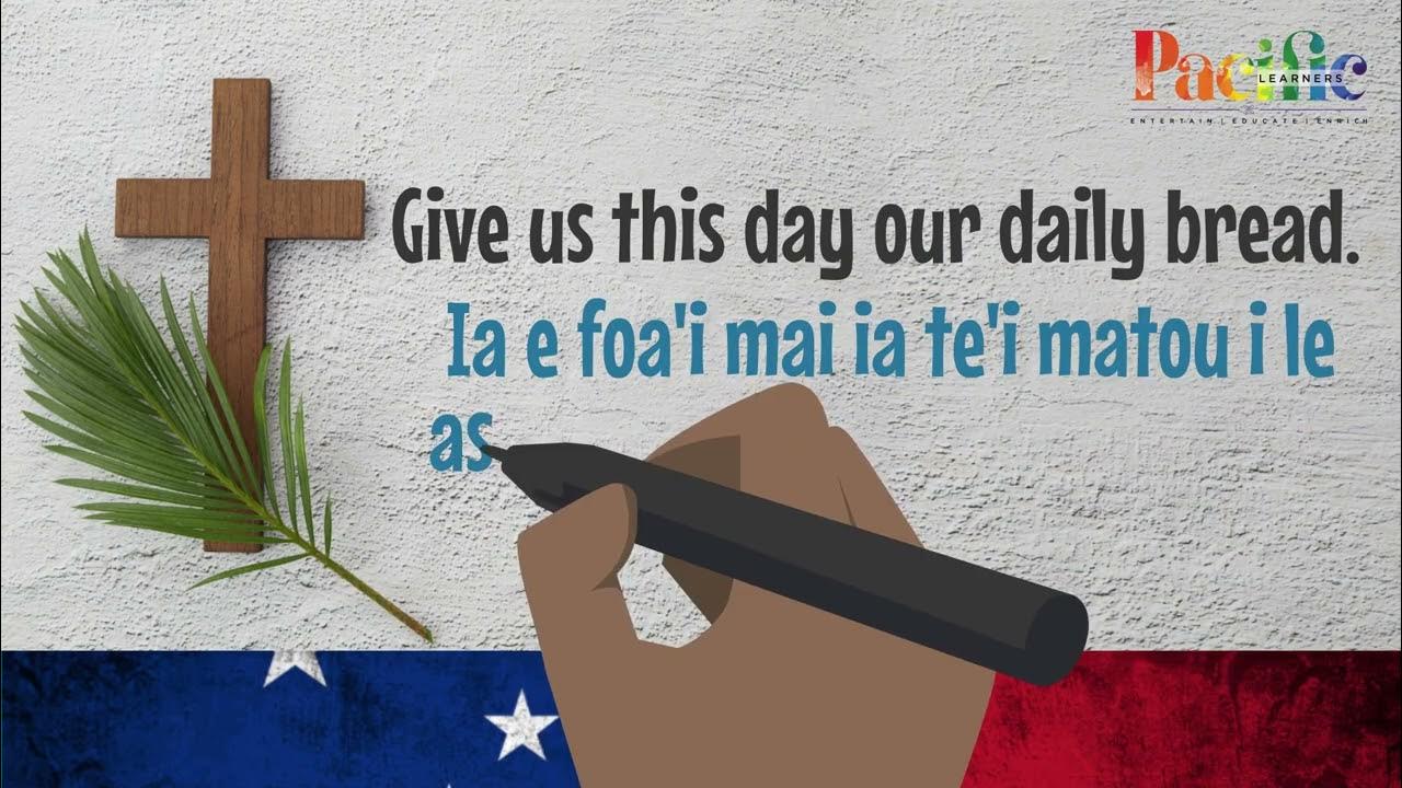 The Lord's prayer in Samoan Pacific Language YouTube