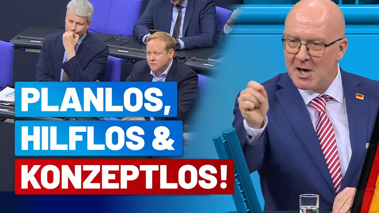 Explosion der Spritpreise: Thomas Stephan rechnet mit der CDU ab! - AfD-Fraktion im Bundestag