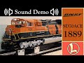 Lionel Legacy BNSF SD70ACE (6-38744) Sound Demo