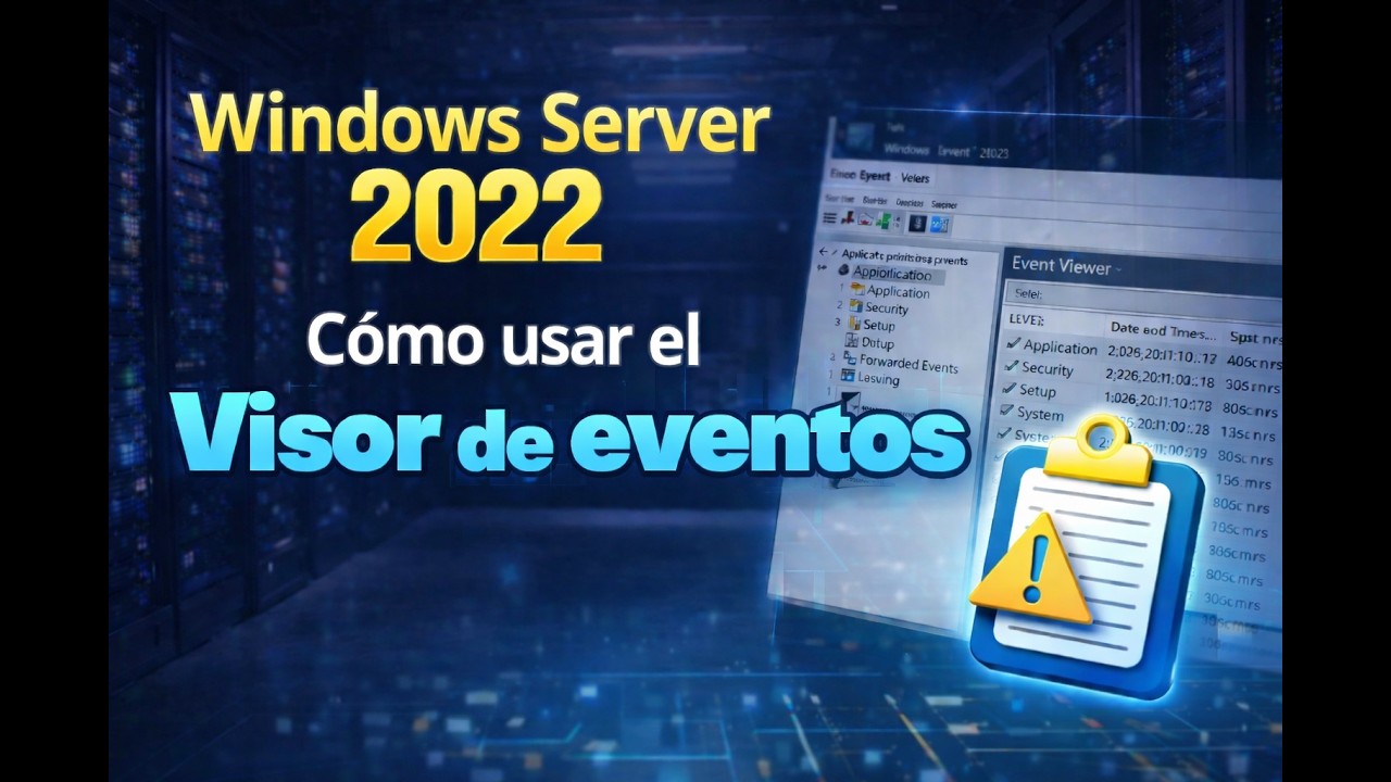 Visor de eventos en Windows Server 2022 | Guía completa de troubleshooting
