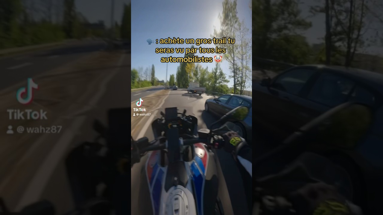 Toi aussi ta limpression dtre un fantme   motovlog  gsa  r1250gs  roadrage