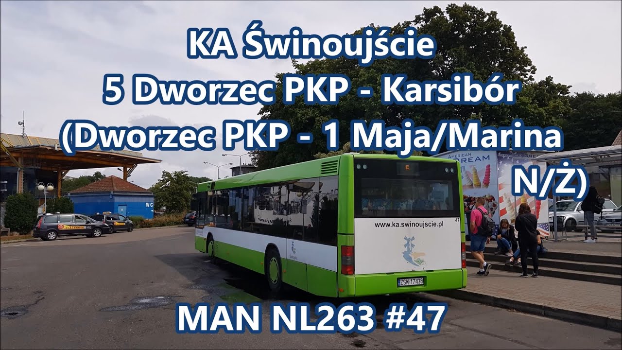 KA Świnoujście - MAN NL263 #47, linia 5