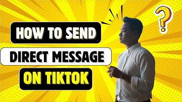 HowTo Send Direct Message On Tiktok | How To Send a Message On Tiktok
