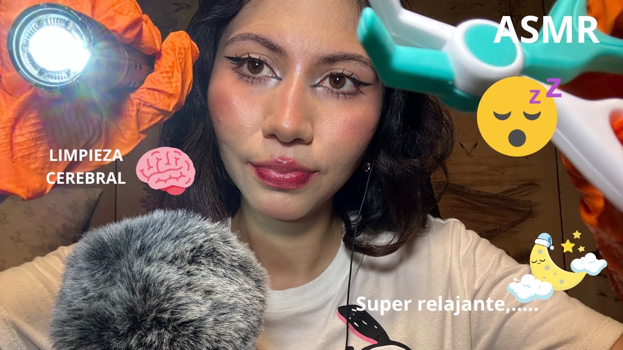 🌸ASMR Limpieza Cerebral Muy RELAJANTE 😴