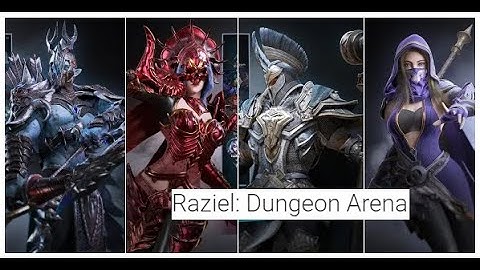 Raziel Dungeon Arena Intro CG Cinematic - NEW Mobile Action RPG IOS ANDROID Gameplays