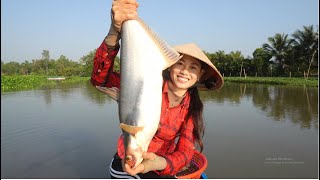 114 / Bão Ca Tra Là Đây, Dùng Mồi Này Dính Cá Đầy Khoang | Special Bait for Huge Pangasius Catfish