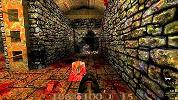 Quake - Episode 2 - E2m3 - The Crypt Of Decay [All Secrets]