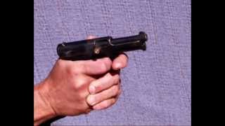 Slow Motion: Mauser 1914 Pocket Pistol