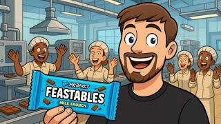 How Feastables Are Made: Inside MrBeast’s Chocolate Factory (Full Production Process)