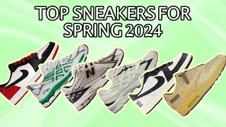 Top Sneakers For Spring 2024 low to high budget