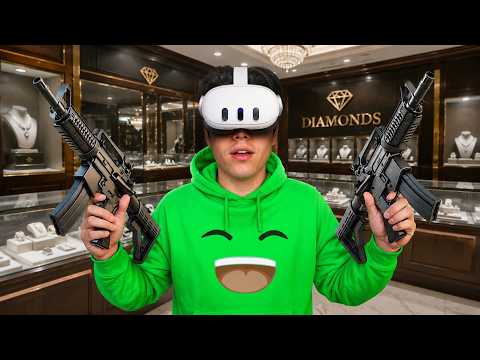 JELLY LARP | I ROBBED a Jewelry Store in REALISTIC GTA 5 VR!