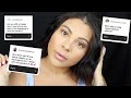 ANSWERING YOUR QUESTIONS WHILE DOING MY MAKEUP | COSMETOLOGY Q&A