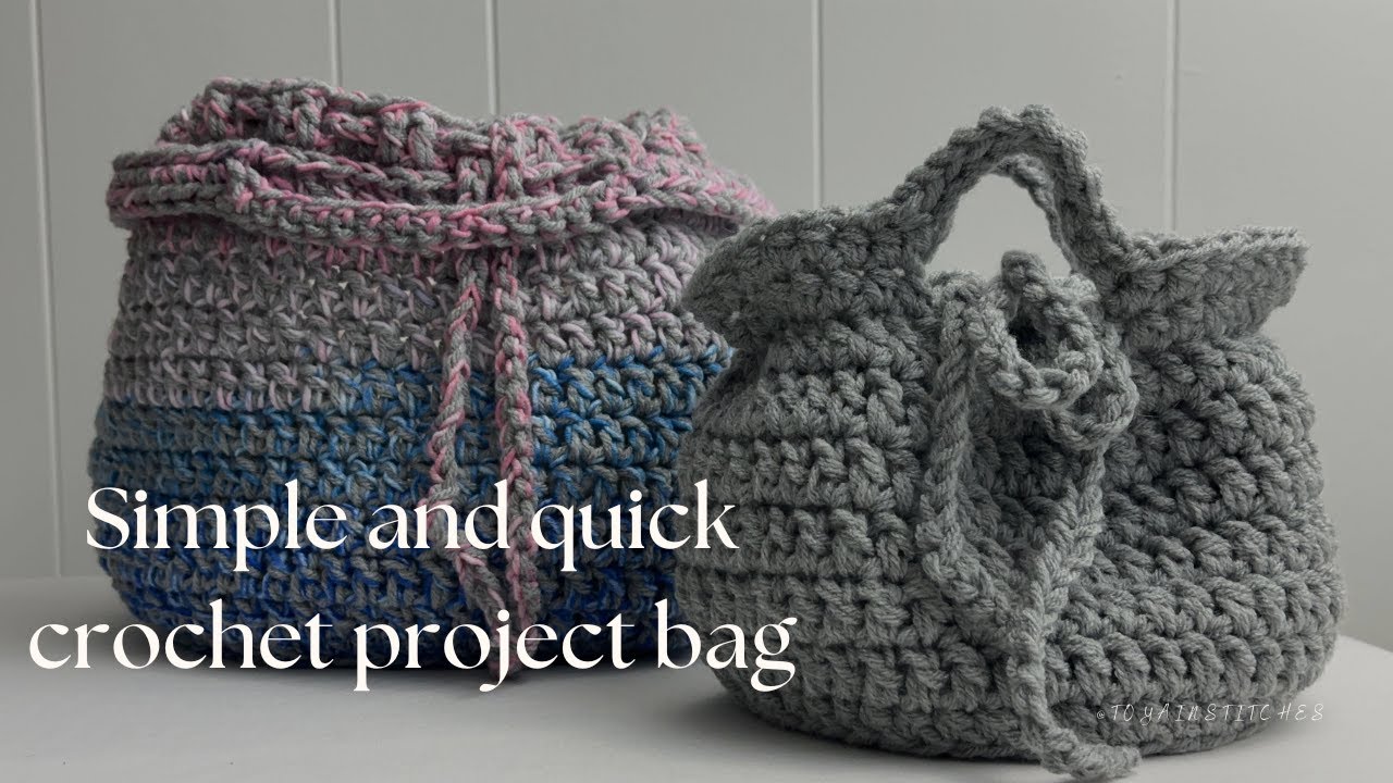 Simple Project 26ss 2-Way Crochet Bag