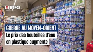 The price of bottled water is rising