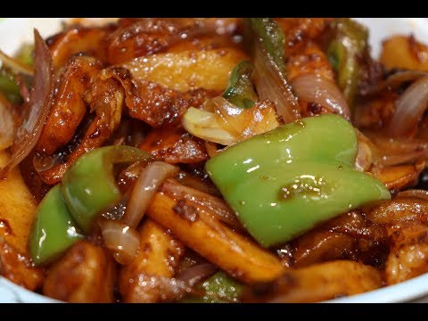 chilli potato | chilli potato recipe in hindi | how to make chilli potato | easy starter recipe