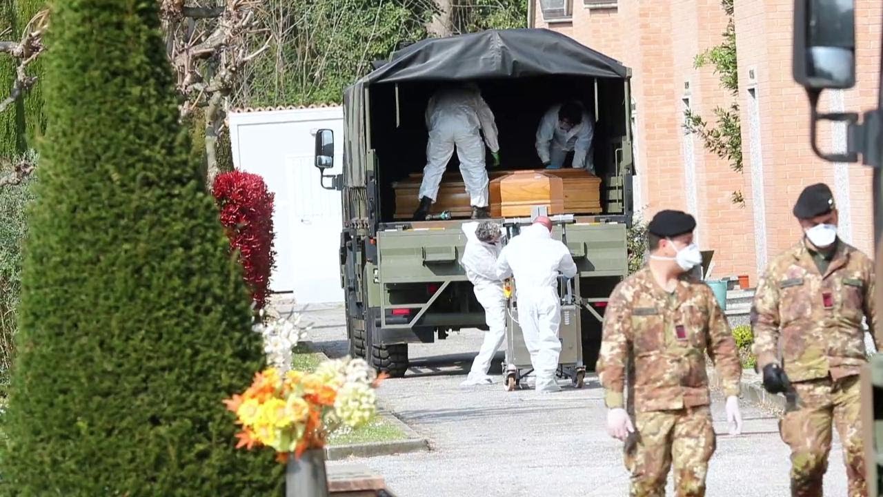 Da Bergamo a Ferrara 45 morti da coronavirus