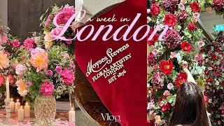 런던 플로리스트 일상 | 영국 150년된 꽃집에서 플라워 워크샵 진행🌸 15명 한국 플로리스트분들과의 만남, Moyses Stevens, 브런치맛집 Nessa🥞