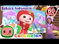 Bermain Ski Salju🏂 | CoComelon Bahasa Indonesia - Lagu Anak Anak | Nursery Rhymes