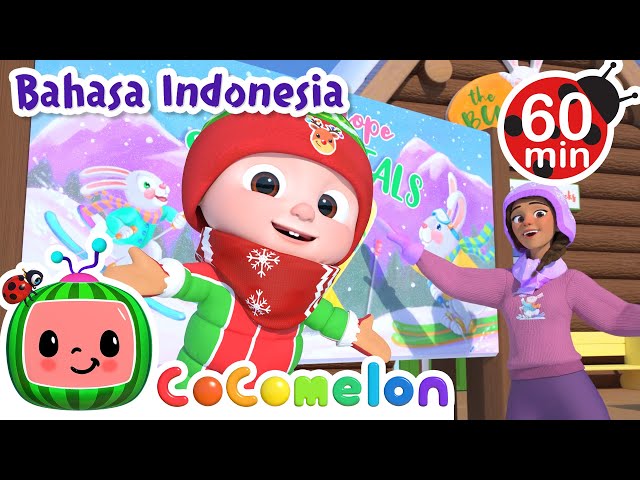 Bermain Ski Salju🏂 | CoComelon Bahasa Indonesia - Lagu Anak Anak | Nursery Rhymes class=