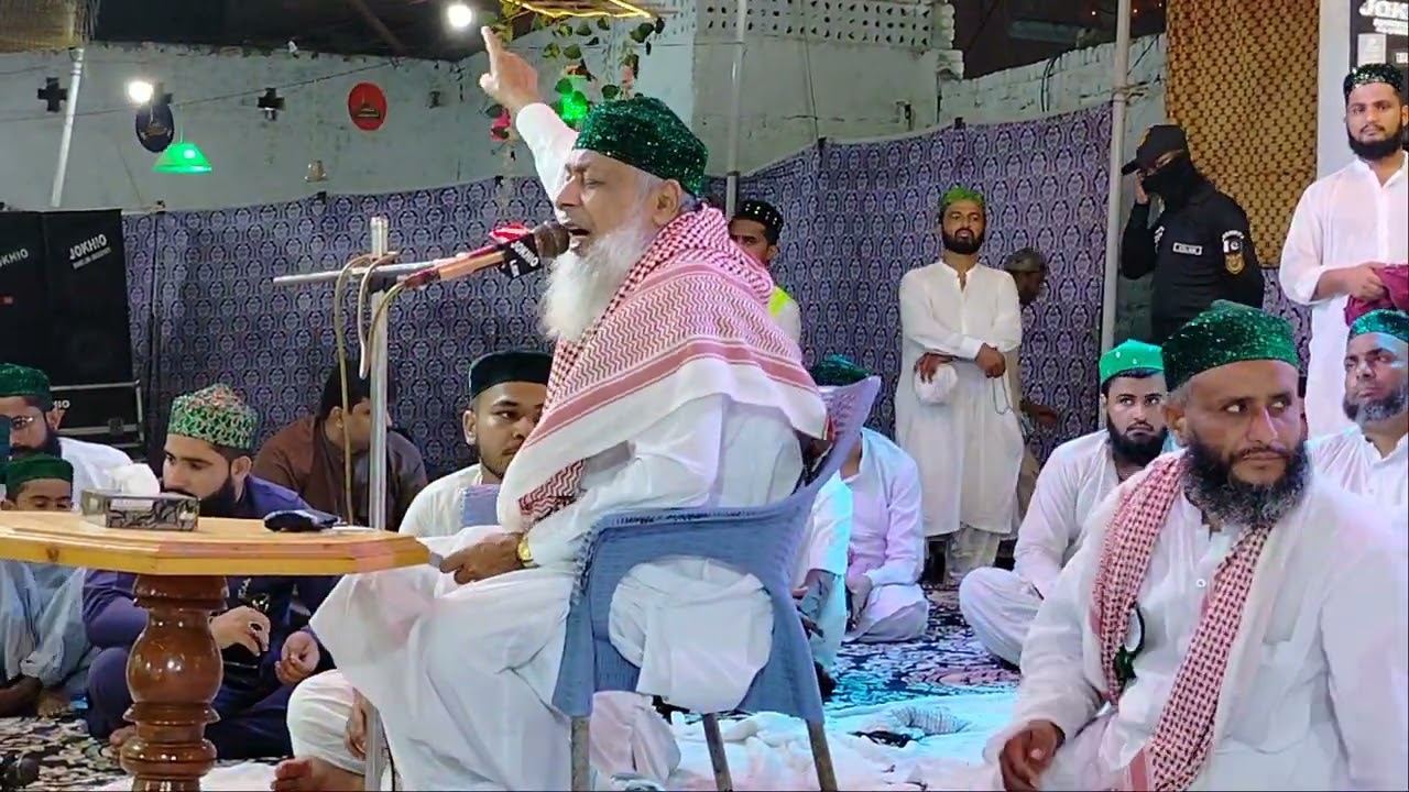 درگاھ عاليــ حضرت  مشوري شريف  عيد ميلاد نـبـي صـ نعـت ـ جن ڀاگ ڀرين جي ديدن ڪيا ديدار مشورين واري