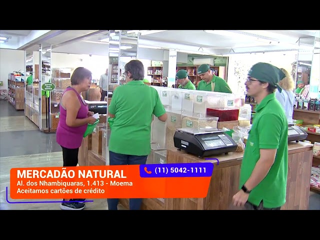 Mais saúde no seu carrinho de compras | Mercadão Natural | Gazeta Shopping