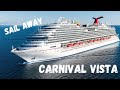 Carnival Vista Sail Away From Galveston Texas