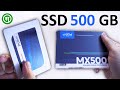 SSD Drive 500GB Unboxing - Crucial MX500 Solid State Disk | Best for for PC, Laptop, SSD Hard Disk