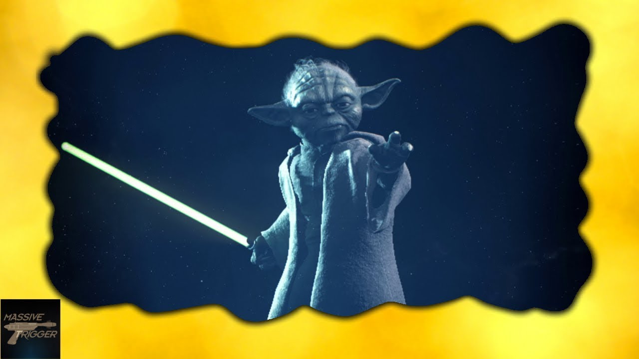 Star Wars Battlefront 2 PS4 Pro (4K Ultra HD) Yoda Gameplay