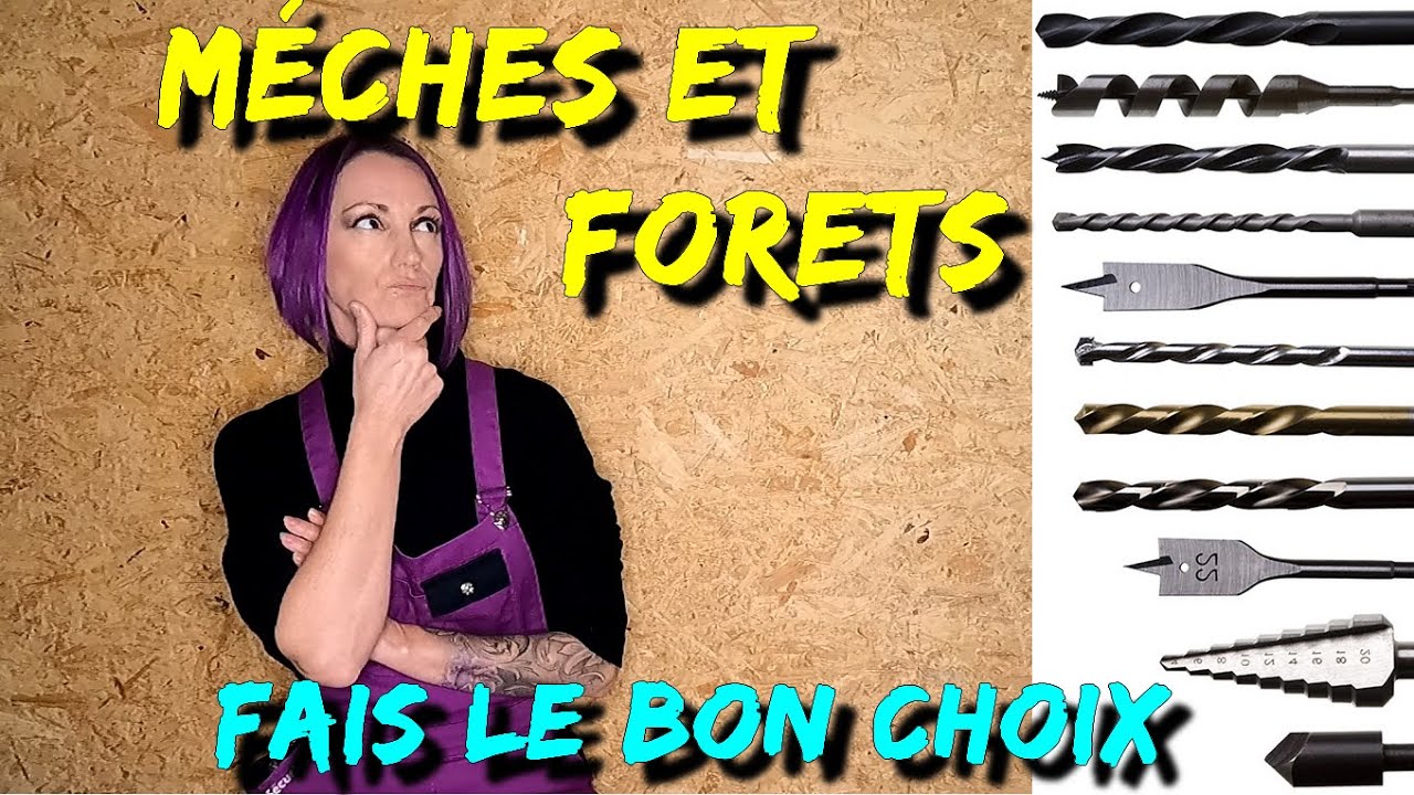 Lot De 4 Mèches Coniques – 6/10/13/16 Mm, Pour Percer Métal Et Bois, Tige Hexagonale