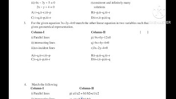 AP POLYCET 2025-MATHEMATICS -PAIR OF LINEAR EQUATIONS IN TWO VARIABLES-IMPORTANT QUESTIONS
