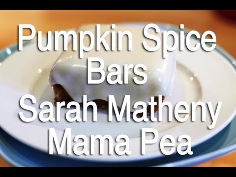 Sarah Matheny's Pumpkin Spice Bars